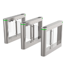 Fast Speed 0.2s Swing Barrier Gate Dry Contact With Rfid Card Reader