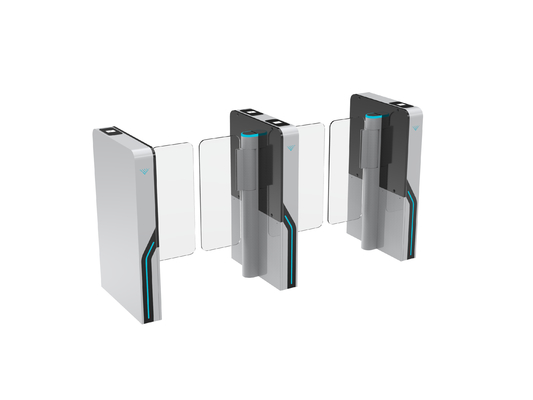 Beli Kontrol Akses Elektronik mewah DC Brushless Motor Swing Barrier Turnstile Untuk Gedung Kantor online manufacture