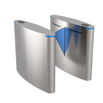 Beli Pedestrian Flap Gate Turnstile Barrier Auto Reset Sinyal Input Kontak Kering online manufacture