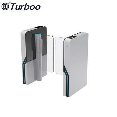 Beli Compact High End Ultra Slim Swing Turnstile Gate Pintu Gerbang Kecepatan Kontrol Akses RFID online manufacture