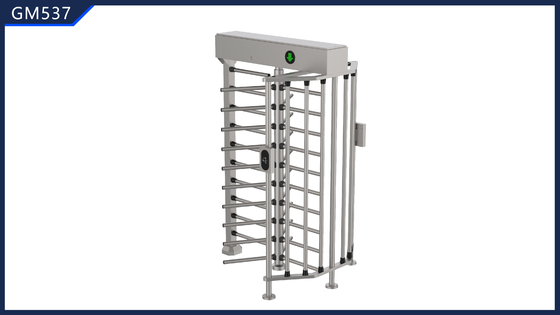 Beli 30p/m Full Height Turnstile Gate dengan SUS304 Frame AC100V-240V Input online manufacture