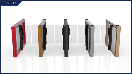 Beli Swing Barrier Turnstile Gate Brushless Servo RFID Akses Control Kecepatan Pedestrian Barrier Gate online manufacture