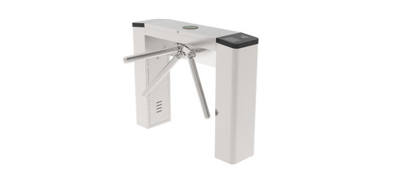 Beli 304 SUS Hairline 400 Semi-Automatic Tripod Turnstile Gate dengan Sistem Kontrol Akses Keamanan RFID online manufacture