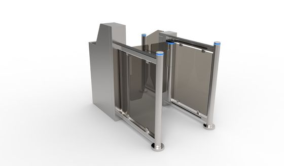 Security Turnstile Metal Swing Barrier Gate Custom Checkpoint For Airport / Border