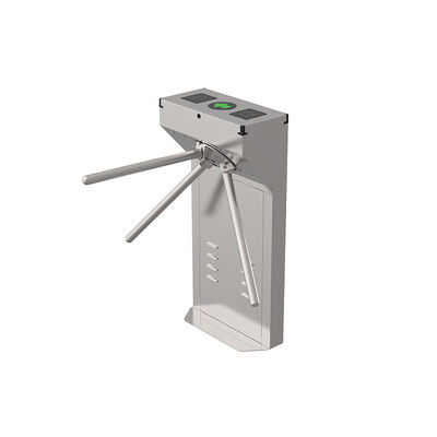 Beli Sistem Kontrol Akses Tripod RFID Semi-Otomatis Tiga Lengan Turnstile LV129 online manufacture