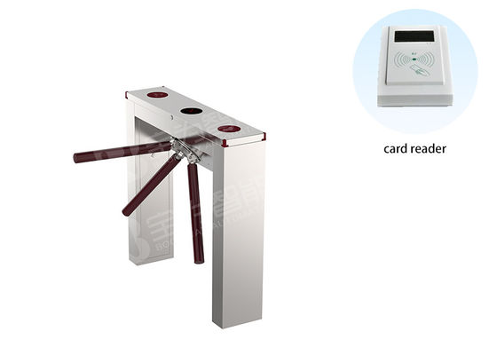 Beli Harga kompetitif Pinggang Tinggi Tripod Gerbang Turnstile, SUS 304 Pedestrian Barrier Gate Untuk Keamanan Akses online manufacture