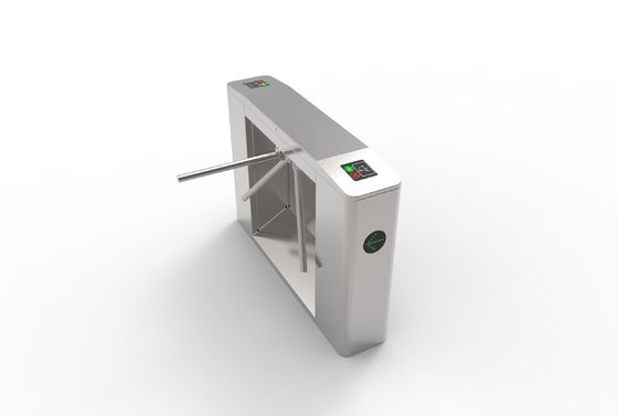 Beli Pedestrian Pinggang Tinggi Kontrol Akses Turnstile Barrier Stainless Steel Tebal 1.5mm online manufacture