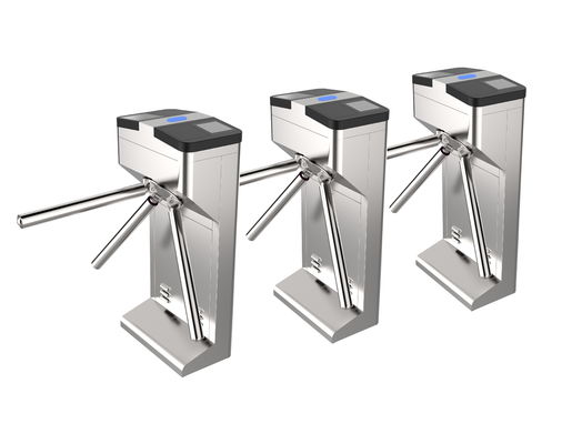 Beli 304 Stainless Steel Electronic Turnstile Gates 35 Orang / Min Transit Speed online manufacture