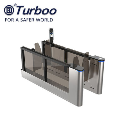 Beli Lebar 600mm Pengenalan Wajah Swing Barrier Turnstile RS485 online manufacture