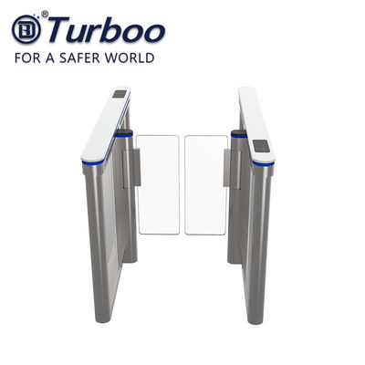 Beli SUS Biometrik Kecepatan Tinggi Gerbang Keamanan Pintu Putar QR Code ReaderAC 100-240V Servo Motor online manufacture