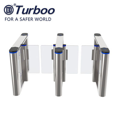 Beli Keamanan Kecepatan Gerbang Turnstile, Pengenalan Wajah RFID Turnstile Barrier 220V online manufacture