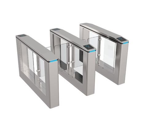 Beli Brushless Motor 14 Pairs Swing Barrier Gate Lebar 600mm online manufacture