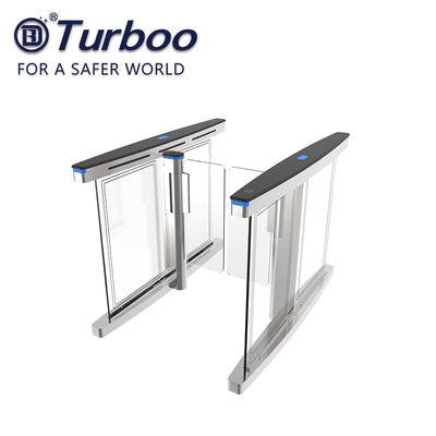 Beli Gerbang Keamanan Barrier Flap Wings, Sistem Kontrol Akses Pejalan Kaki Gerbang Cepat Persetujuan CE online manufacture