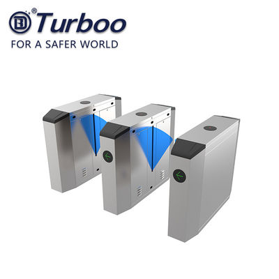 membeli Gerbang Penghalang Sirip Sensor Ganda Kontrol Akses untuk Stasiun Metro D242 online manufacture