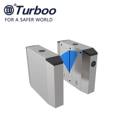 Beli Lobby Access Control Gerbang Pintu Pagar, Bahan Lengan PC 35W Turnstile Tinggi Pinggang online manufacture