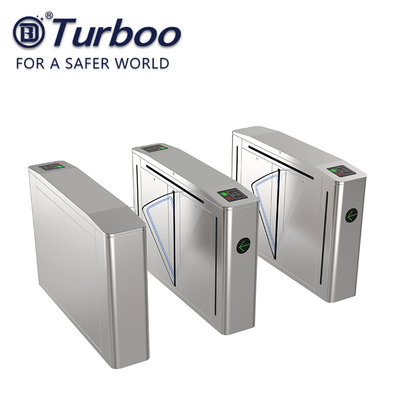 Beli Turboo Security Flap Barrier Gate Dengan Sistem Kontrol Akses Dan Persetujuan CE online manufacture