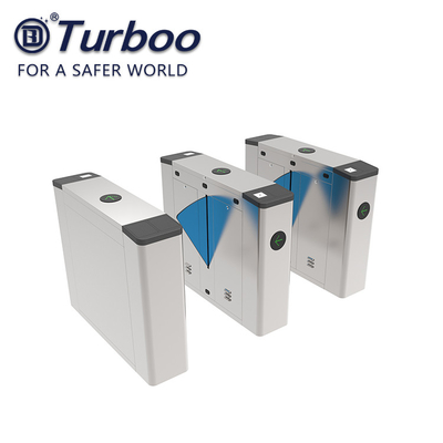 Beli Gerbang pintu pagar akses kontrol, flap barrier gate, gerbang penghalang pejalan kaki, flow control gate, SUS304 Stainless steel online manufacture