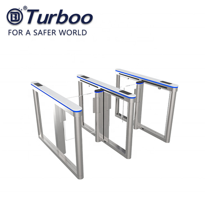 Beli Stainless Steel Swing Barrier Turnstile Lebar Lulus 900mm Untuk Gedung Perkantoran online manufacture