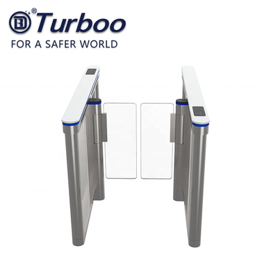 Beli Keamanan Pembukaan Otomatis Swing Barrier Turnstile Gate Artificial Marble online manufacture