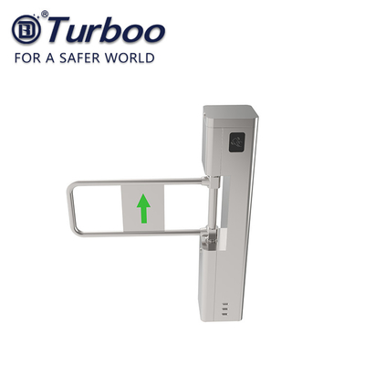 Beli Pintu Masuk Supermarket Stainless Steel Swing Barrier Gate Dengan Pintu Kartu Cerdas online manufacture