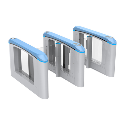 Beli Gedung Perkantoran SUS304 Speed ​​​​Gate Tempered Glass Panel Access Control Turnstile online manufacture