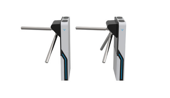 SUS304 Stainless Steel Tripod Turnstile Gate Kontak kering / sinyal input RS485