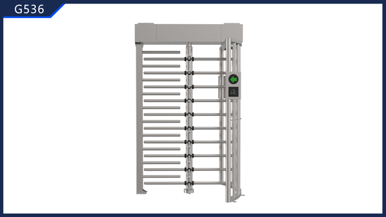 Keamanan Tinggi Pintu Turnstile Tinggi Intelektual Seluruh Sistem Keamanan Turnstile CE Disetujui