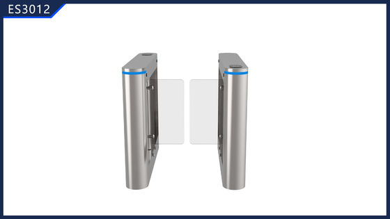 Smart 150W Swing Barrier Gate untuk 35 Orang/menit Kontrol Akses di Gedung Kantor