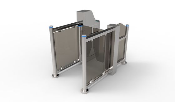 Security Turnstile Metal Swing Barrier Gate Custom Checkpoint For Airport / Border