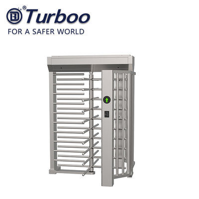 304 Baja tahan karat Full Height Turnstile Gate Dengan Kode QR Untuk Penjara / Lingkungan