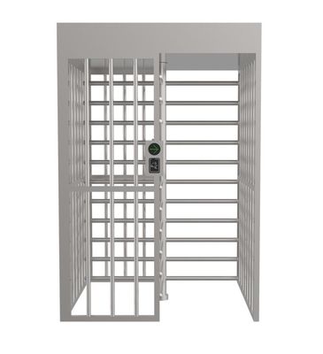 Kontrol Akses Pintu Putar Stainless Steel Keamanan Tinggi Tinggi Penuh