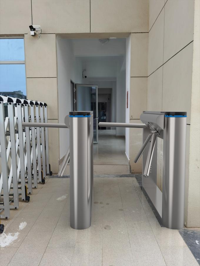 Gerakan tanpa sikat Kontrol Akses Turnstile Tripod Otomatis Baja tahan karat 1