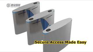 Lihat Mengapa Memilih H2012 SUS304 Retractable Flap Barrie RFID Sistem Gerbang Pintu Putar Tinggi Pinggang